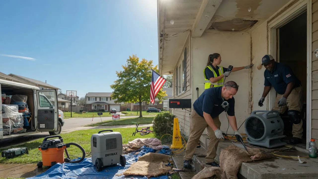 Water Damage Restoration in Mazon, IL near me